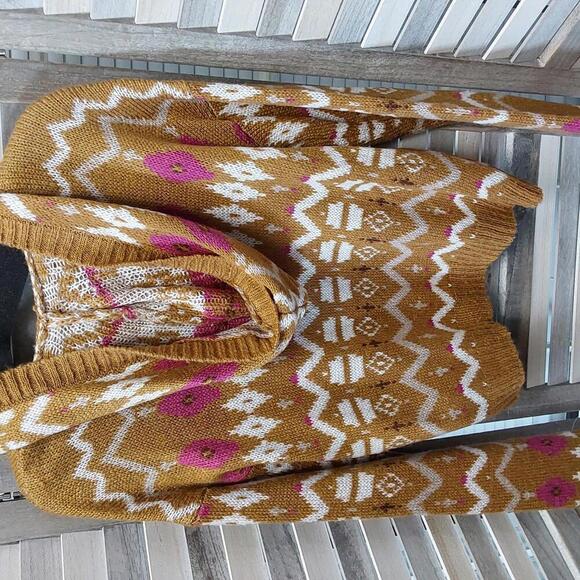 Girls' Hoodie Pullover Sweater | Colorful Planet | Xl (16) - Picture 2 of 7